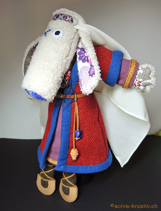 Eine Alamannische Nasenhäsin aus der Merowingerzeit im 6.&nbsp;Jhr.