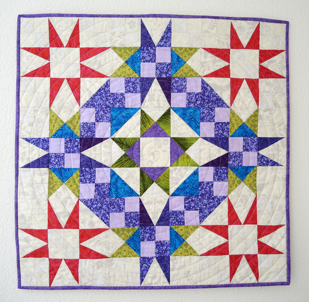 Mystery Quilt "en Provence" ist fertig