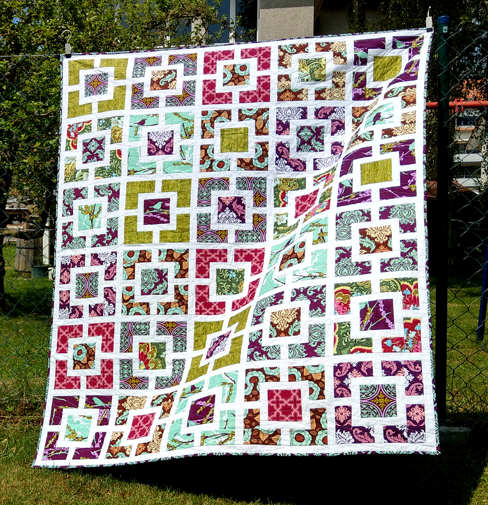 Der Garden Fence Sommer&nbsp;Quilt