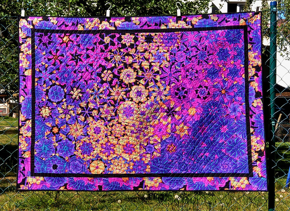 Mein OBW (One Block Wonder) Wandquilt