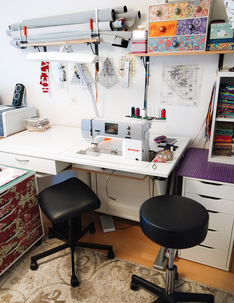 Neuer Einblick in die Nähecke