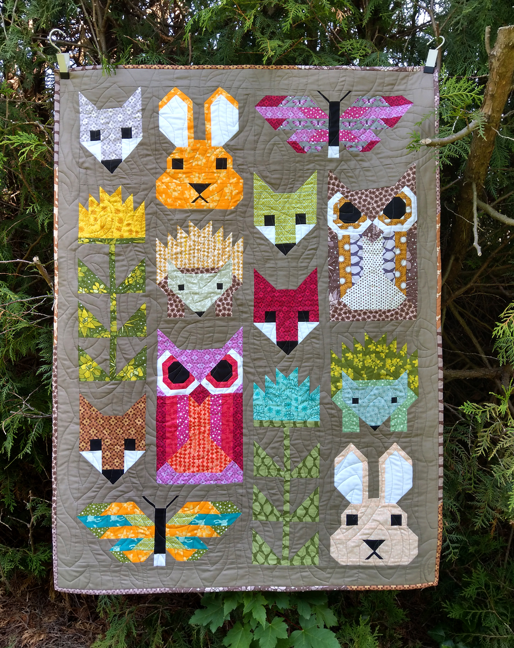 Fancy Forest Wandquilt
