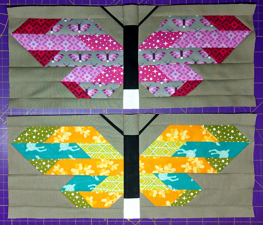 FancyForestQuiltSchmetterlinge