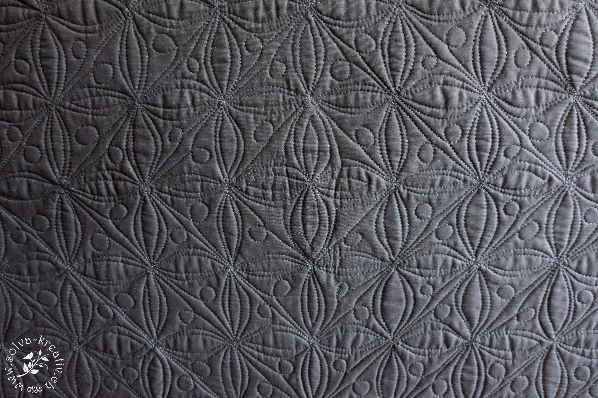 FMQ Freihandquilten Übungsstück