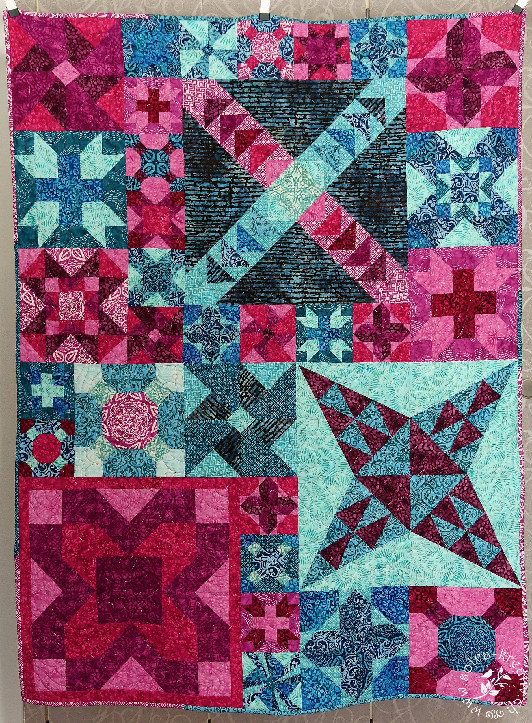 Quilt Along von "6 Köpfe 12 Blöcke" 2019