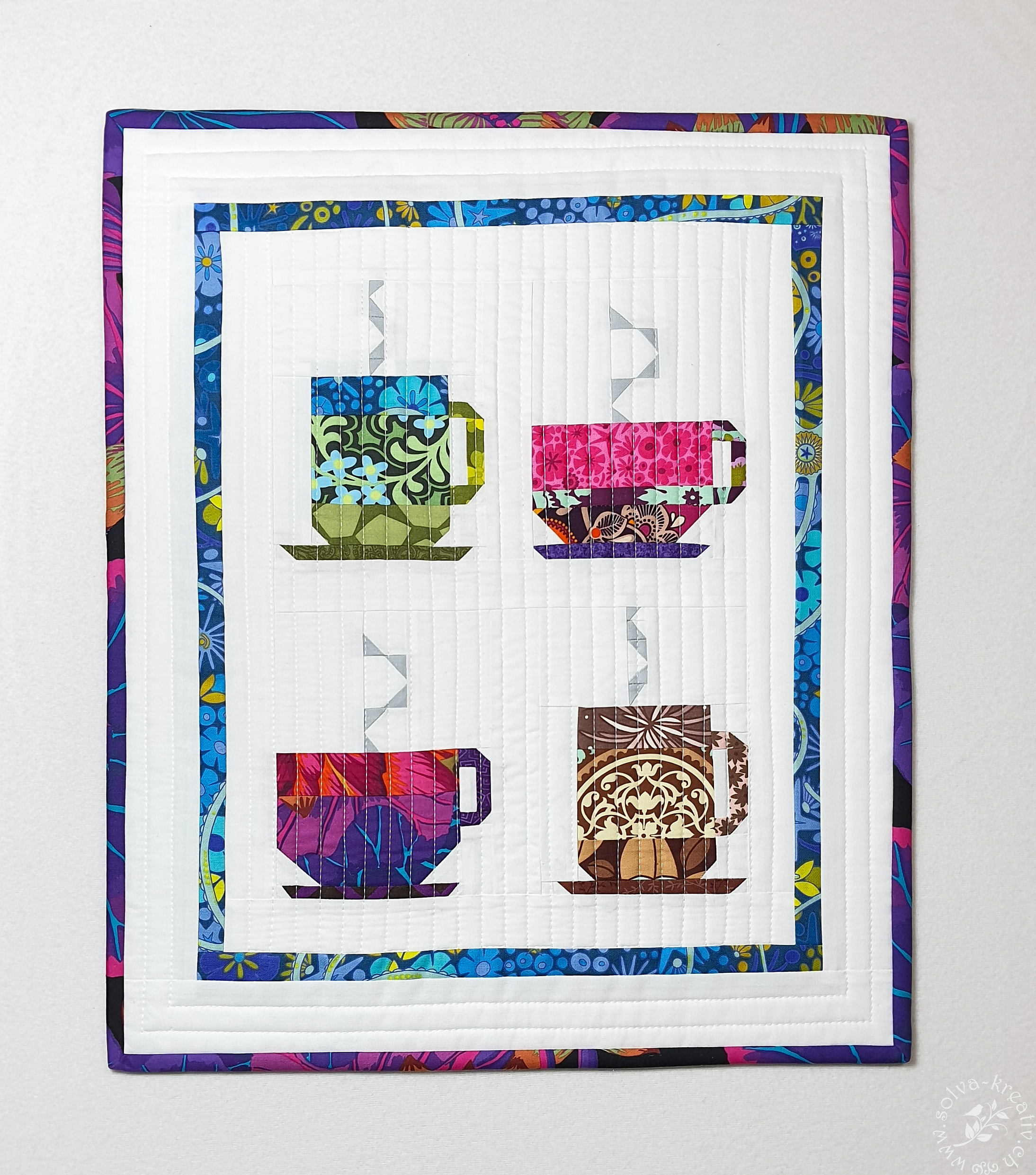 Ein Wandquilt für die Küche