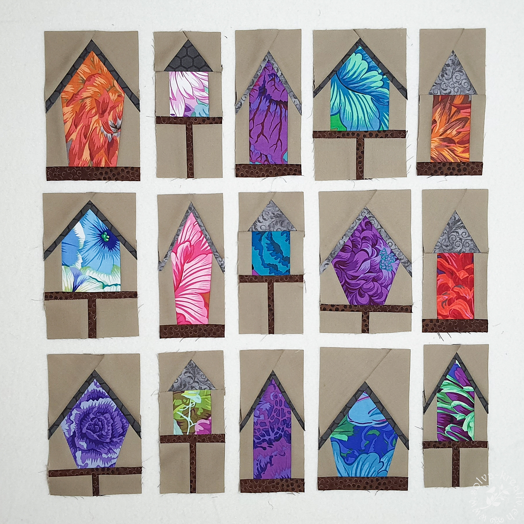 BirdhouseVillageHouses