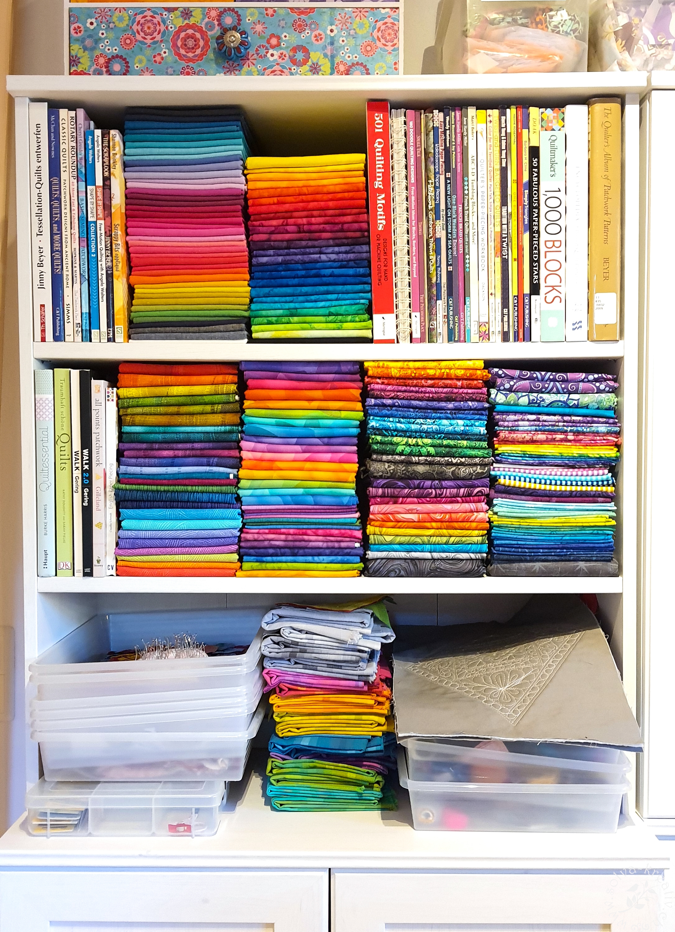 Ein Streichelzoo der schönen Stoffe oder der Leidensweg der Patchworkstoffe