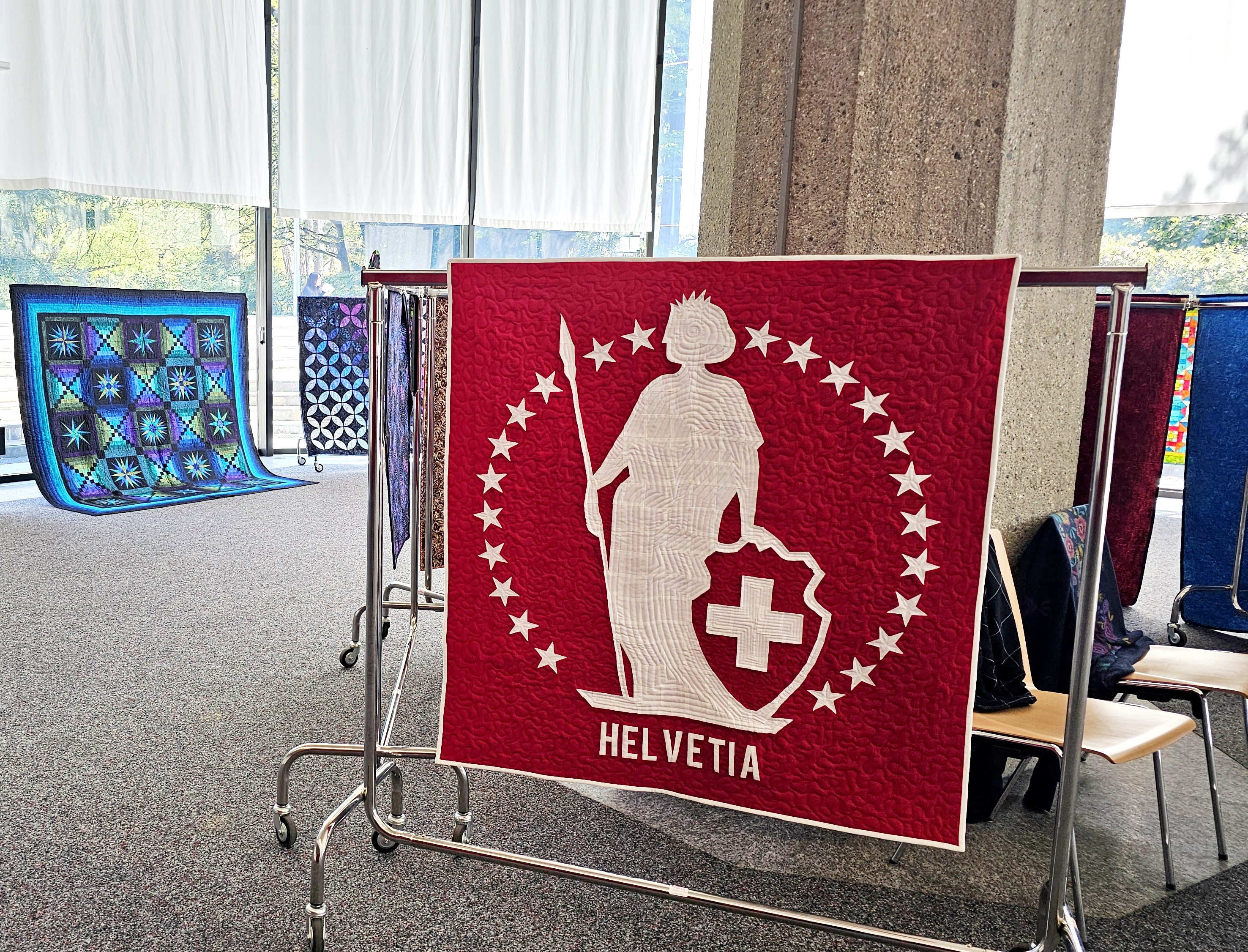 Meine Ausstellung auf der PatCHquilt Mitgliederversammlung in Lugano